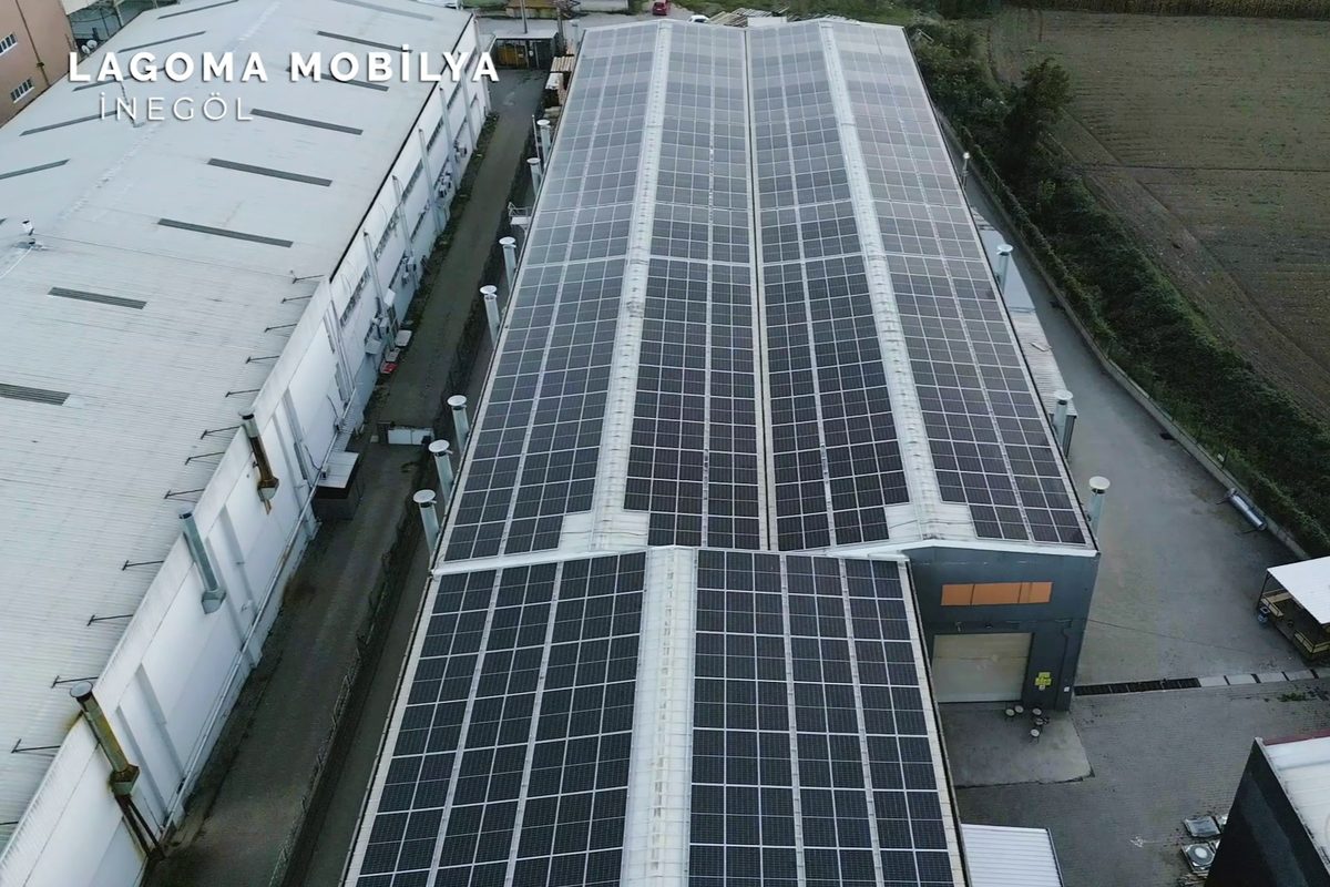 Lagoma Mobilya Güneş Enerjisi Santrali - Bursa